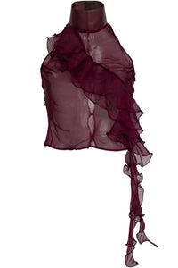 MISS-X Jeffrey Campbell Top Wine Combo