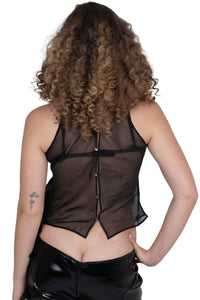 MISS-X Jeffrey Campbell Top Black