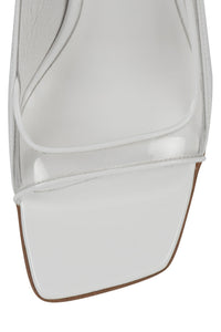 MOLECULAR Jeffrey Campbell Wedge Sandal White Patent