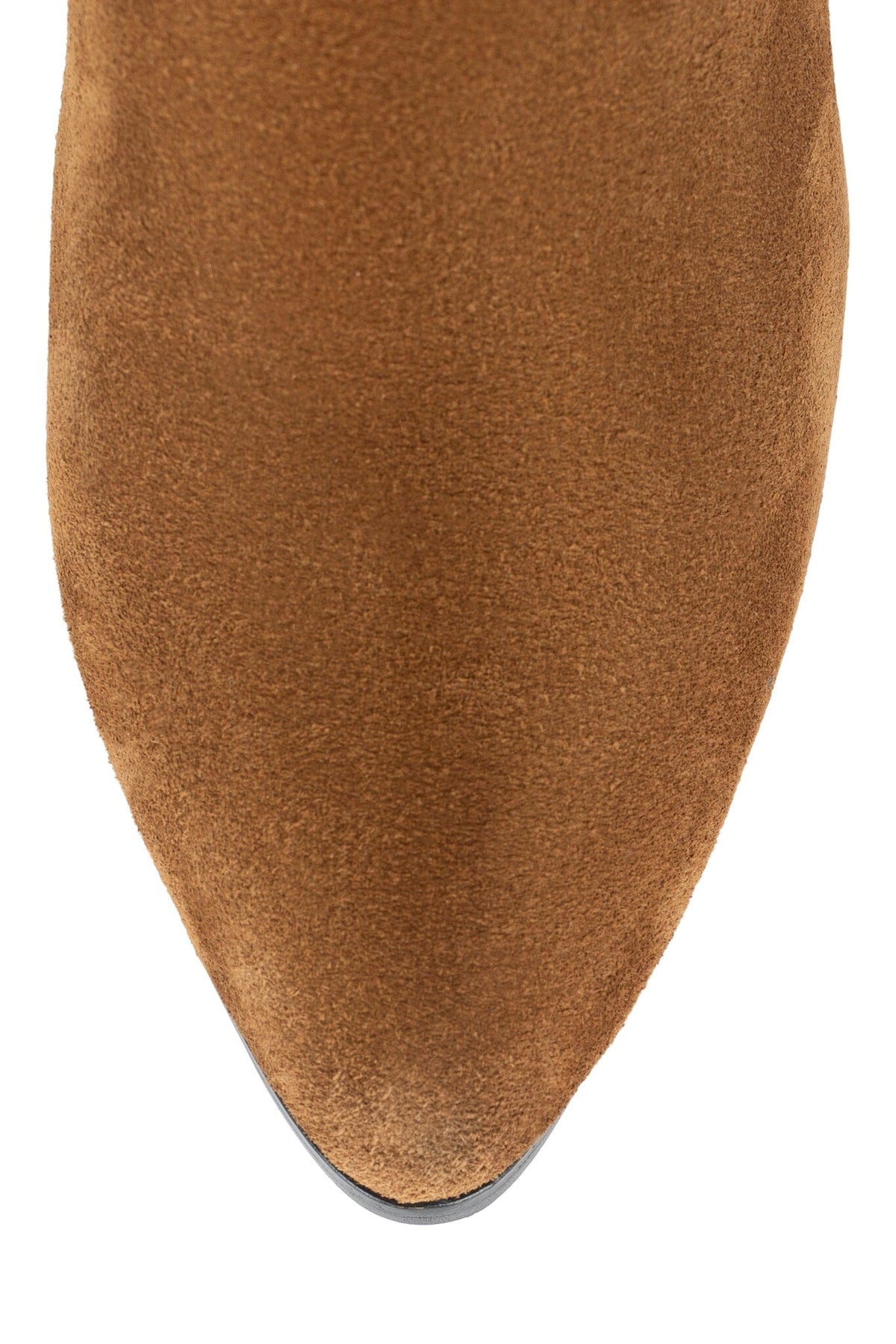 MONMOUTH Knee-High Boot Brown Suede  