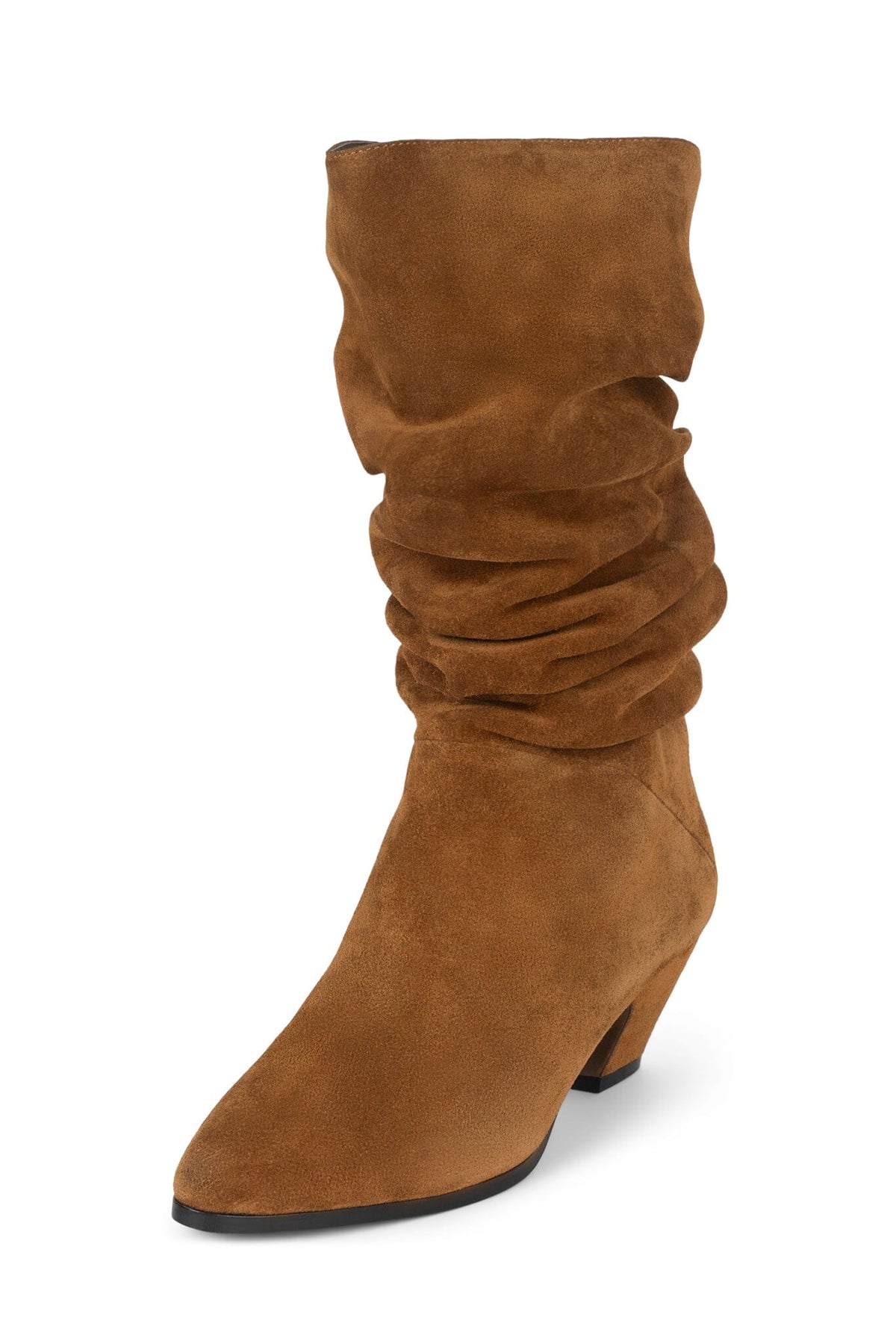 MONMOUTH Knee-High Boot Brown Suede _hover