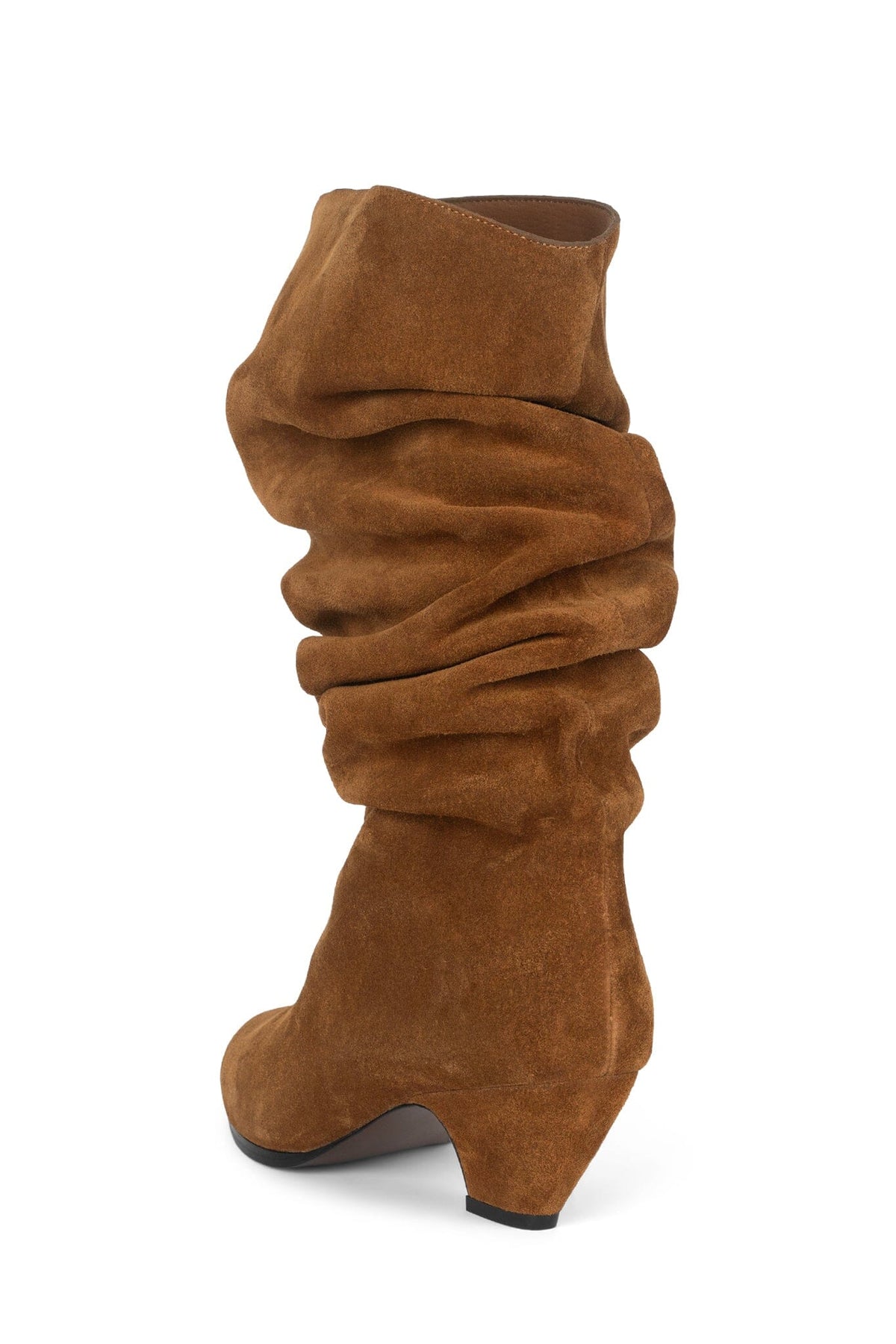 MONMOUTH Knee-High Boot Brown Suede 
