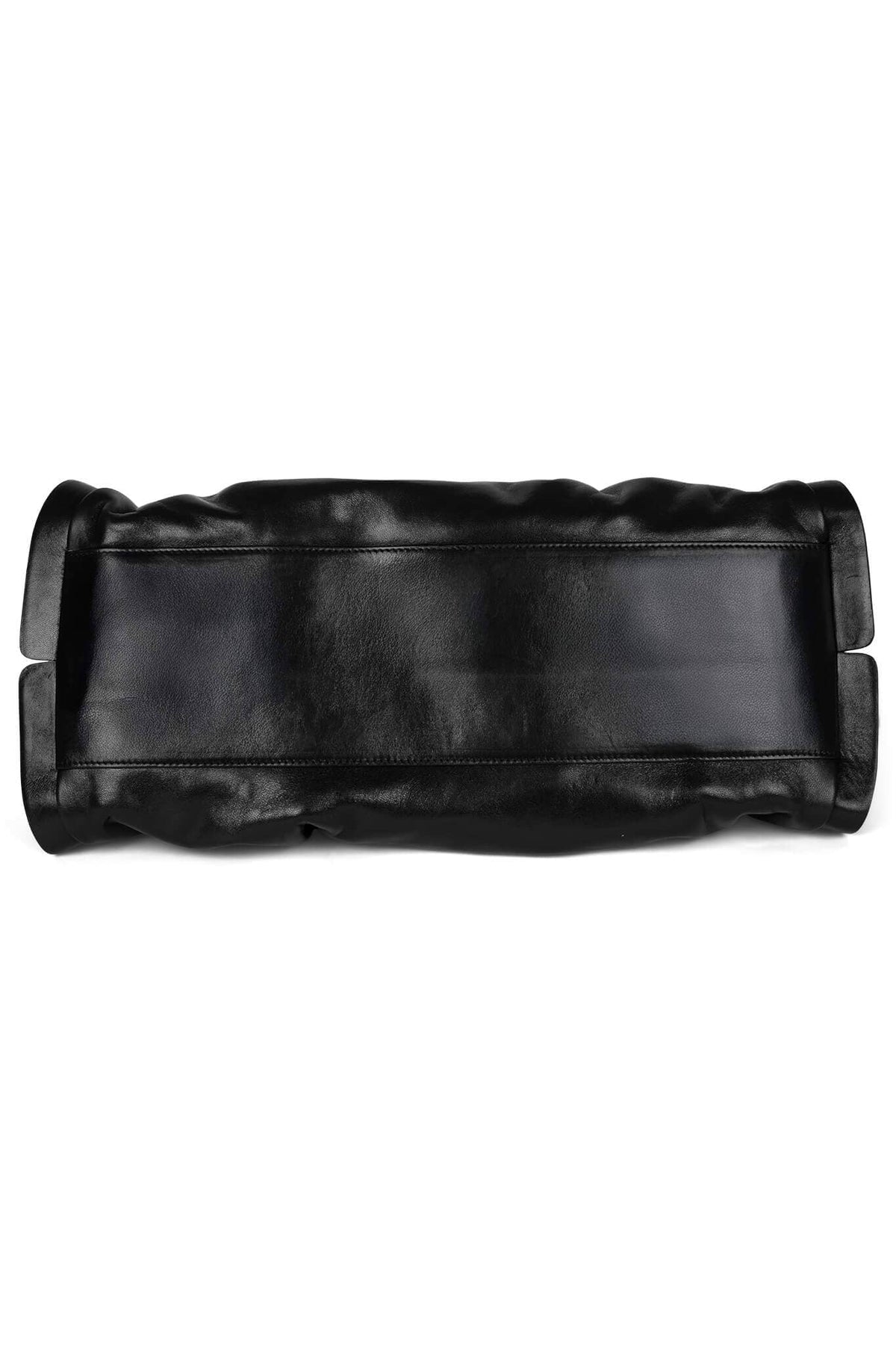 MOTHERSHIP Jeffrey Campbell Ruched Handbag Black