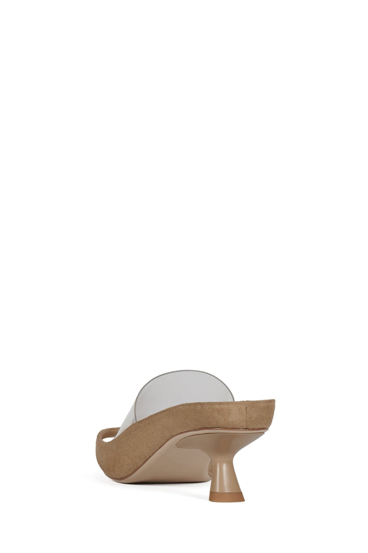 MUON Beige Suede Clear