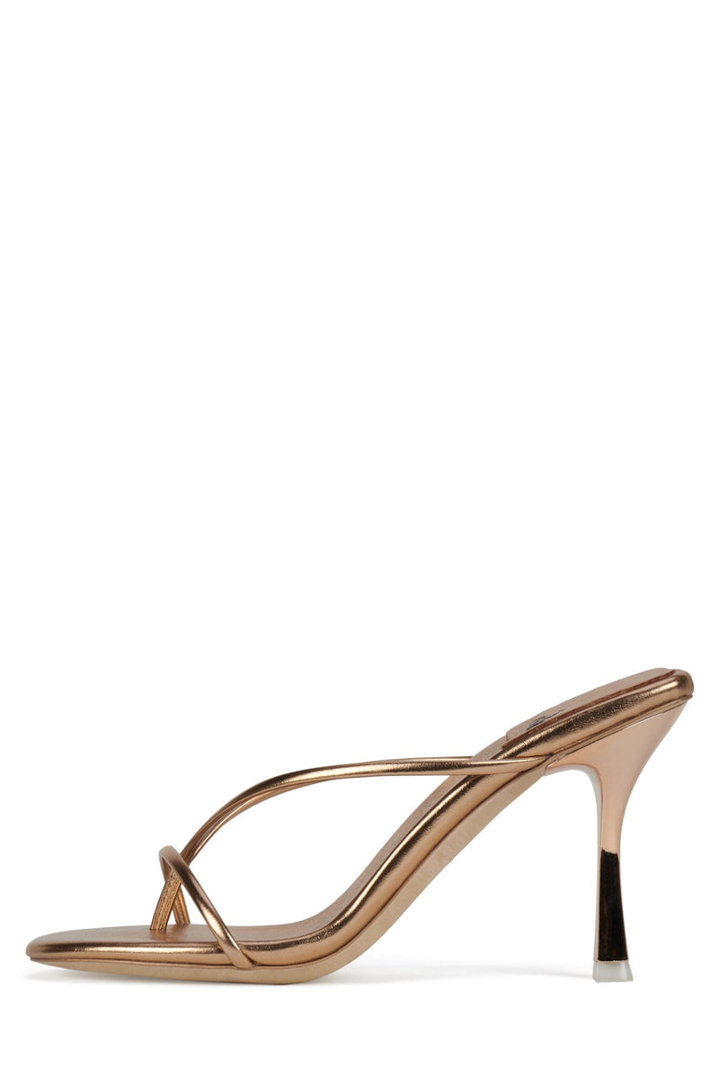 MURALS-2 Heeled Sandal YYH Rose Gold Metallic 6 