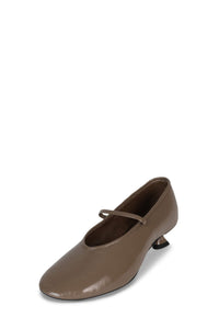 MY-DREAM Jeffrey Campbell Mary-Janes Taupe Shiny