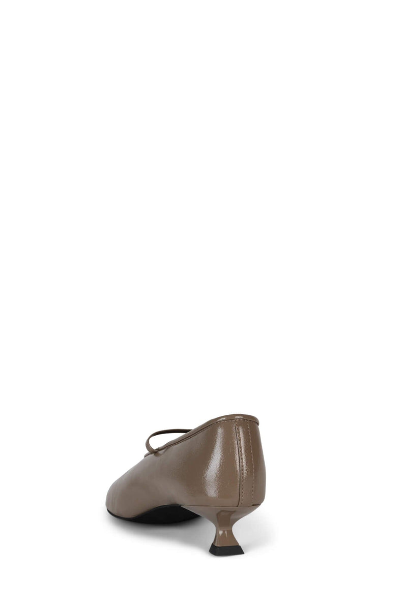 MY-DREAM Jeffrey Campbell Mary-Janes Taupe Shiny