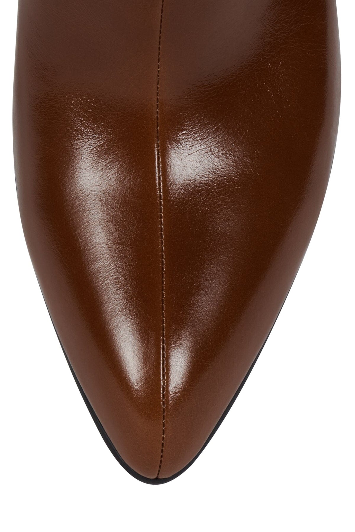 NIGHTLIFE Jeffrey Campbell Heeled Boot Dark Tan