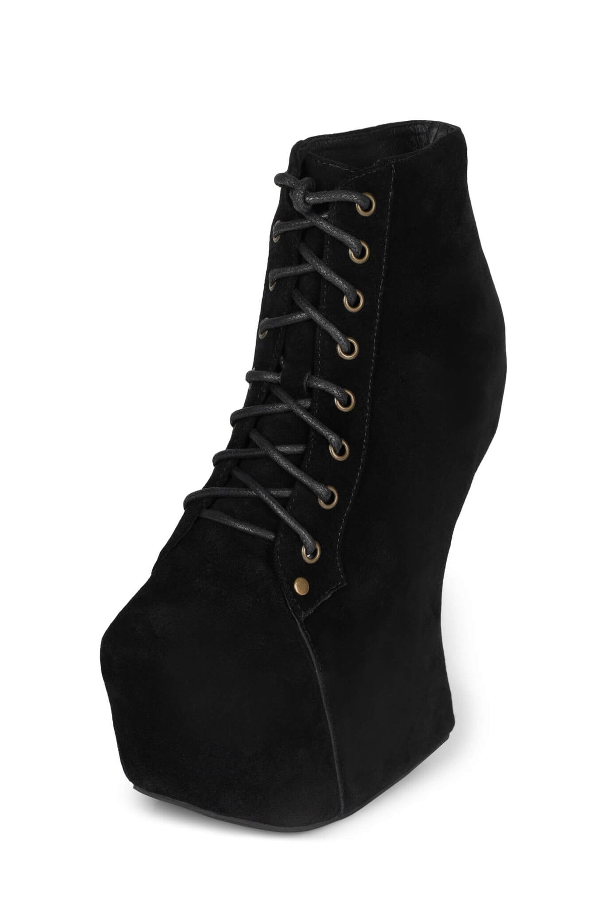 NIGHTLITA Jeffrey Campbell Wedge Platform Boot