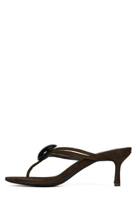 NIMORA Brown Suede Combo