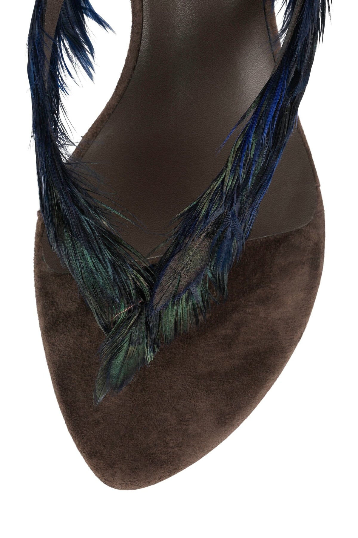 NOCTURNAL Jeffrey Campbell Heeled Sandal Brown Combo 
