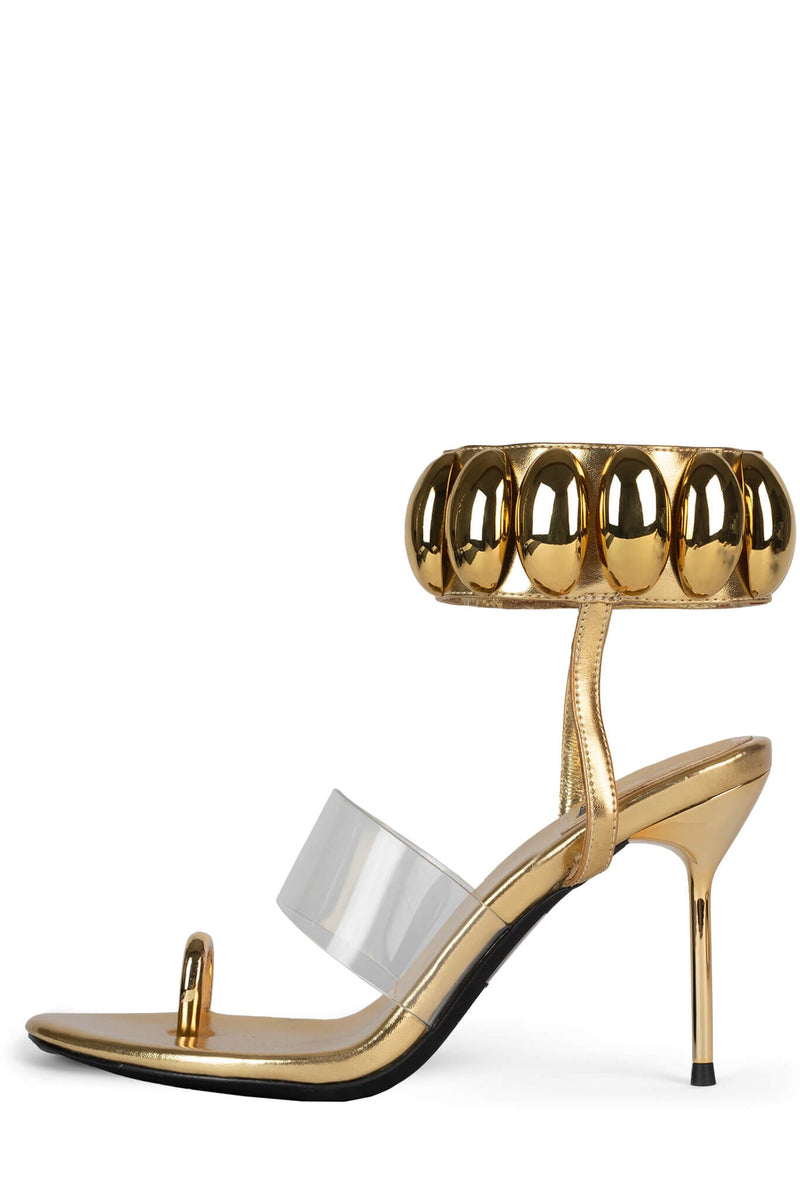 OCCASION Heeled Sandal YYH Light Gold Metallic Gold 5 