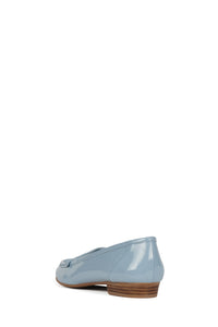 OLD-SOUL Jeffrey Campbell Loafer Blue Patent Nat Stack