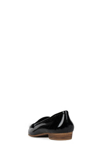 OLD-SOUL Jeffrey Campbell Loafer Black Patent Natural Stack