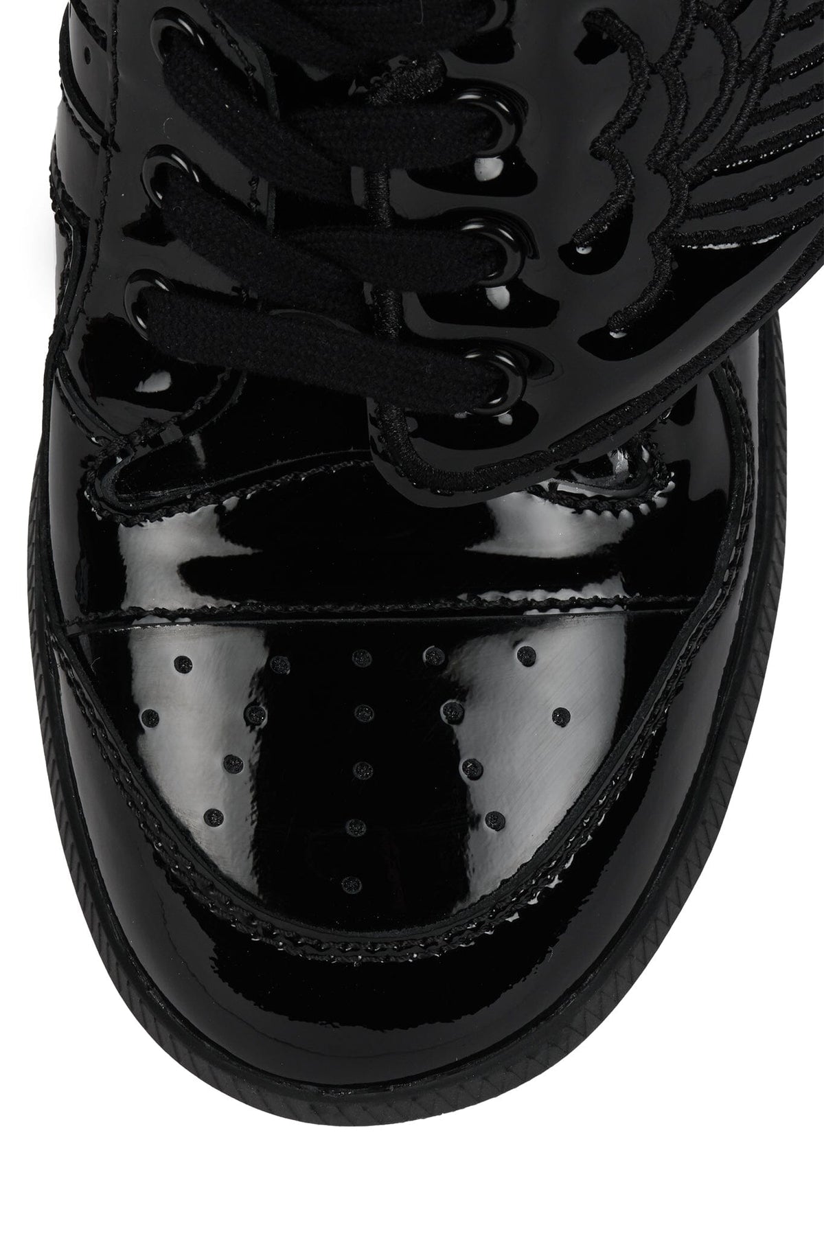 OLYMPIAN Jeffrey Campbell Sneaker Black Patent