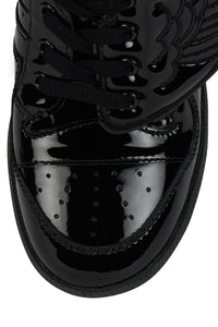 OLYMPIAN Jeffrey Campbell Sneaker Black Patent