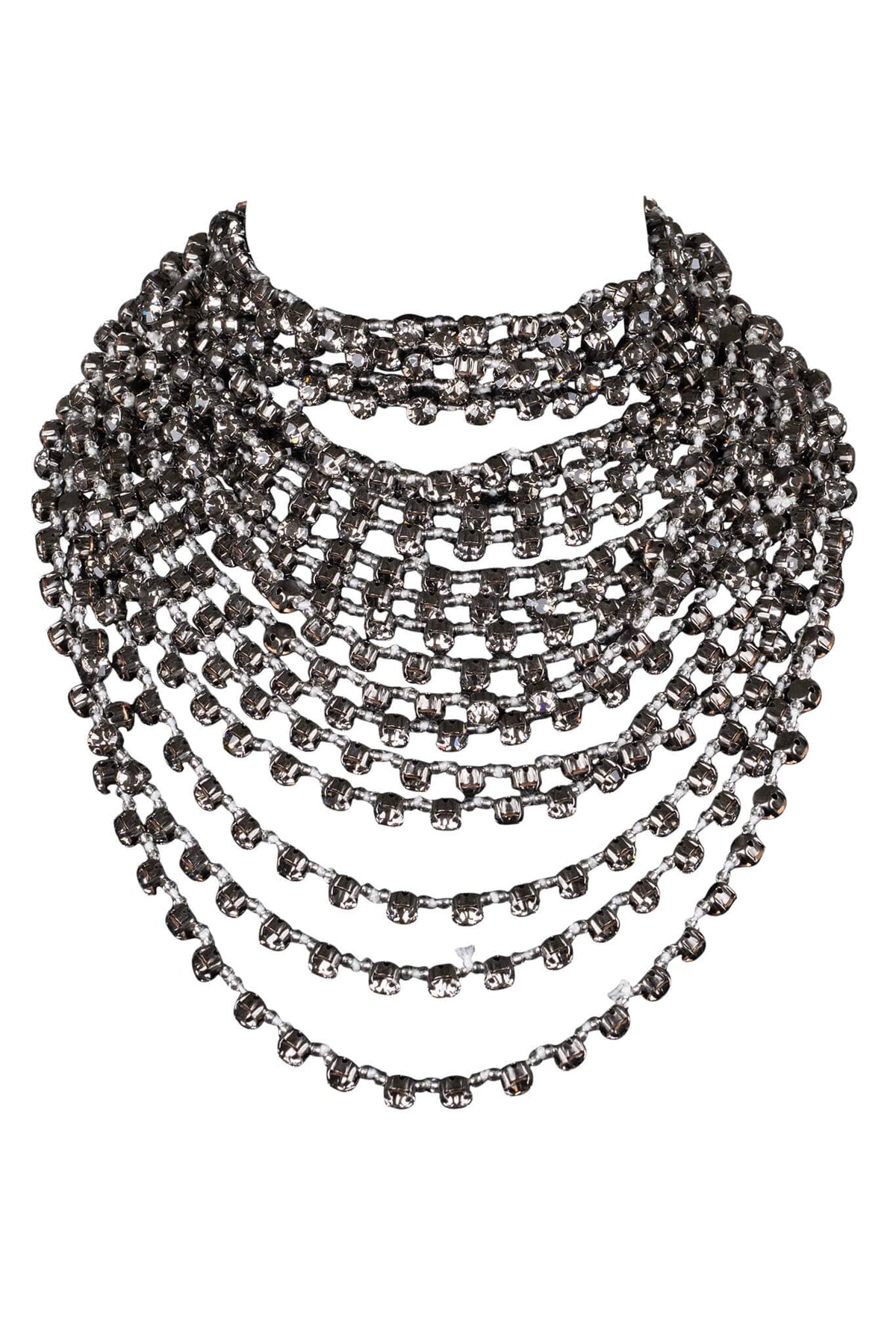 OPULENCE CHOKER Jeffrey Campbell Choker Pewter Pewter 