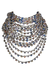 OPULENCE CHOKER Jeffrey Campbell Choker Silver Multi 