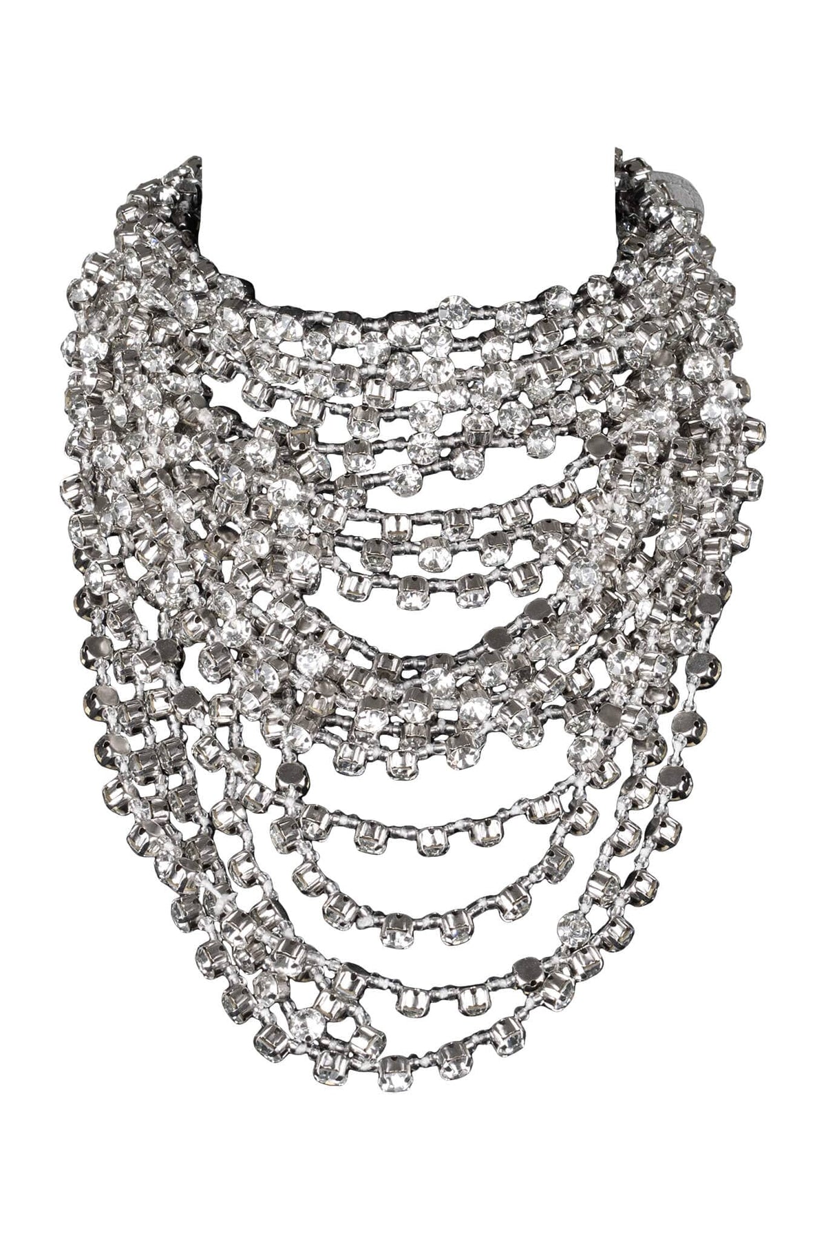 OPULENCE CHOKER Jeffrey Campbell Choker Silver Silver 
