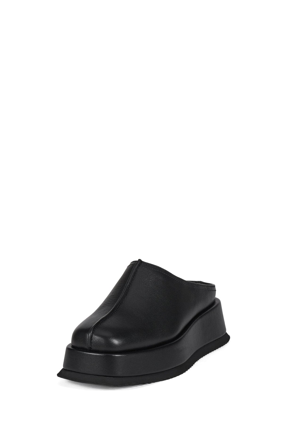OSCILLATE Jeffrey Campbell Platform Mule Black _hover