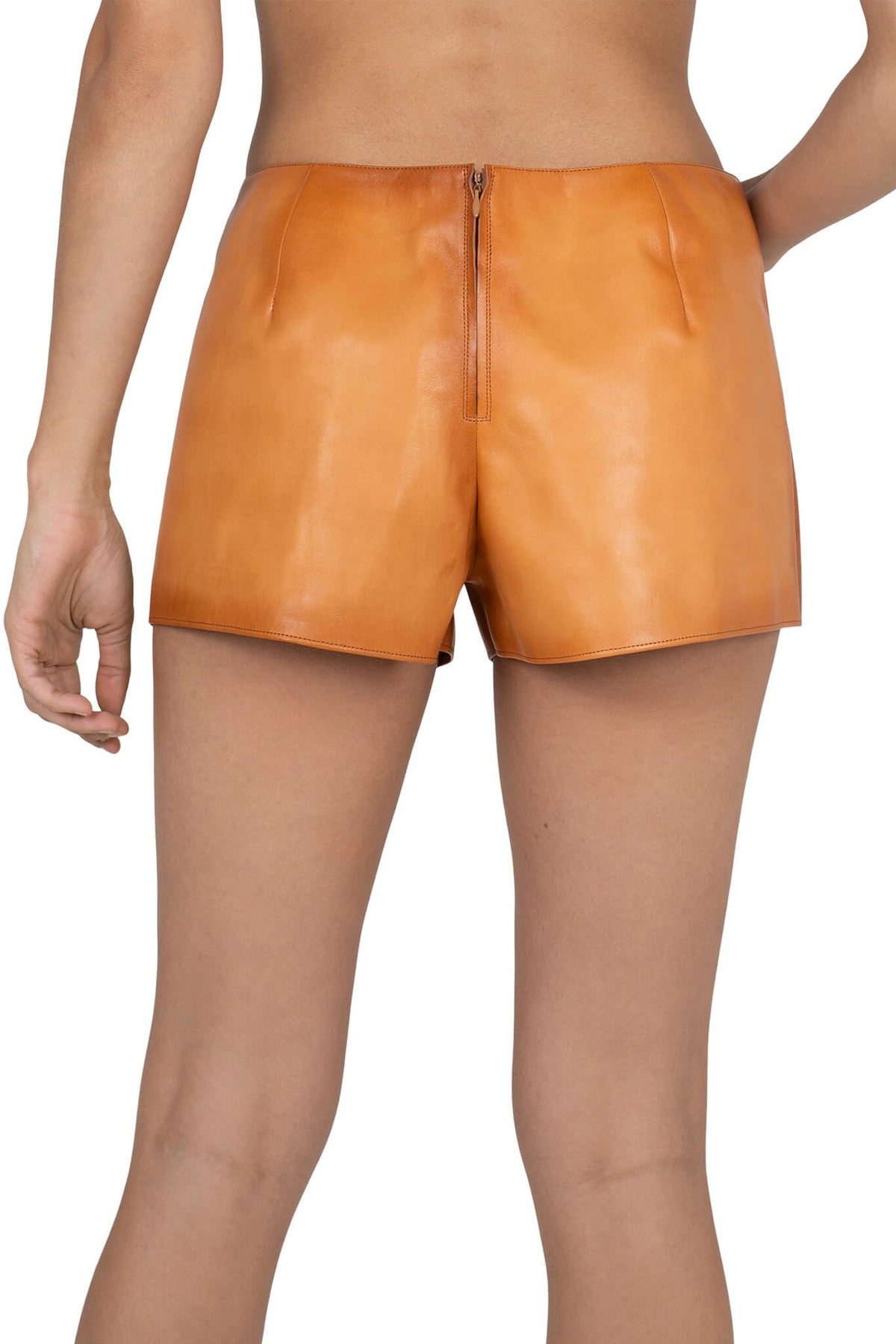 OUT-WEST SHORTS Jeffrey Campbell Shorts Tan Ruboff
_hover