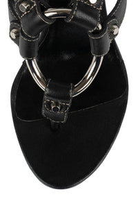 PAISLEY Jeffrey Campbell Wedge Sandal Black