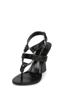 PAISLEY Jeffrey Campbell Wedge Sandal Black _hover