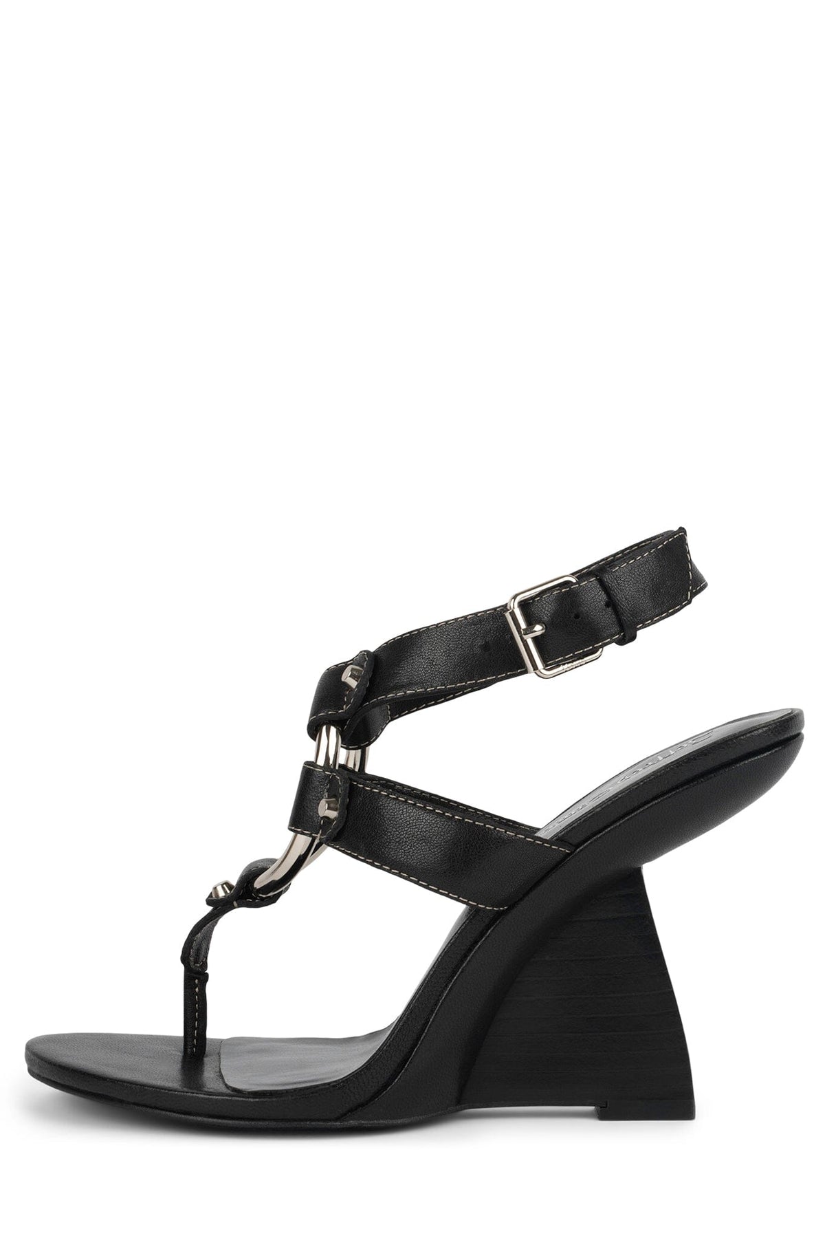 PAISLEY Jeffrey Campbell Wedge Sandal Black