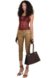 PALOMINO Jeffrey Campbell Shoulder Bag Brown 