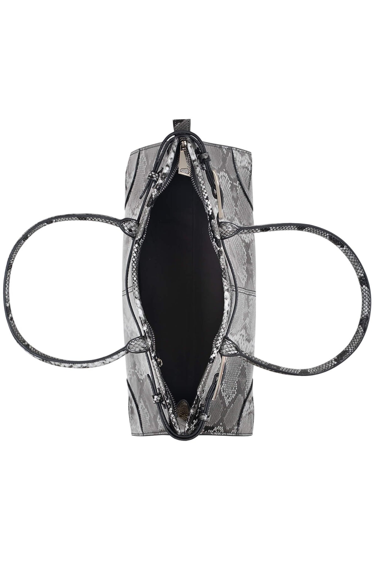 PALOMINO Jeffrey Campbell Shoulder Bag Grey Black Python