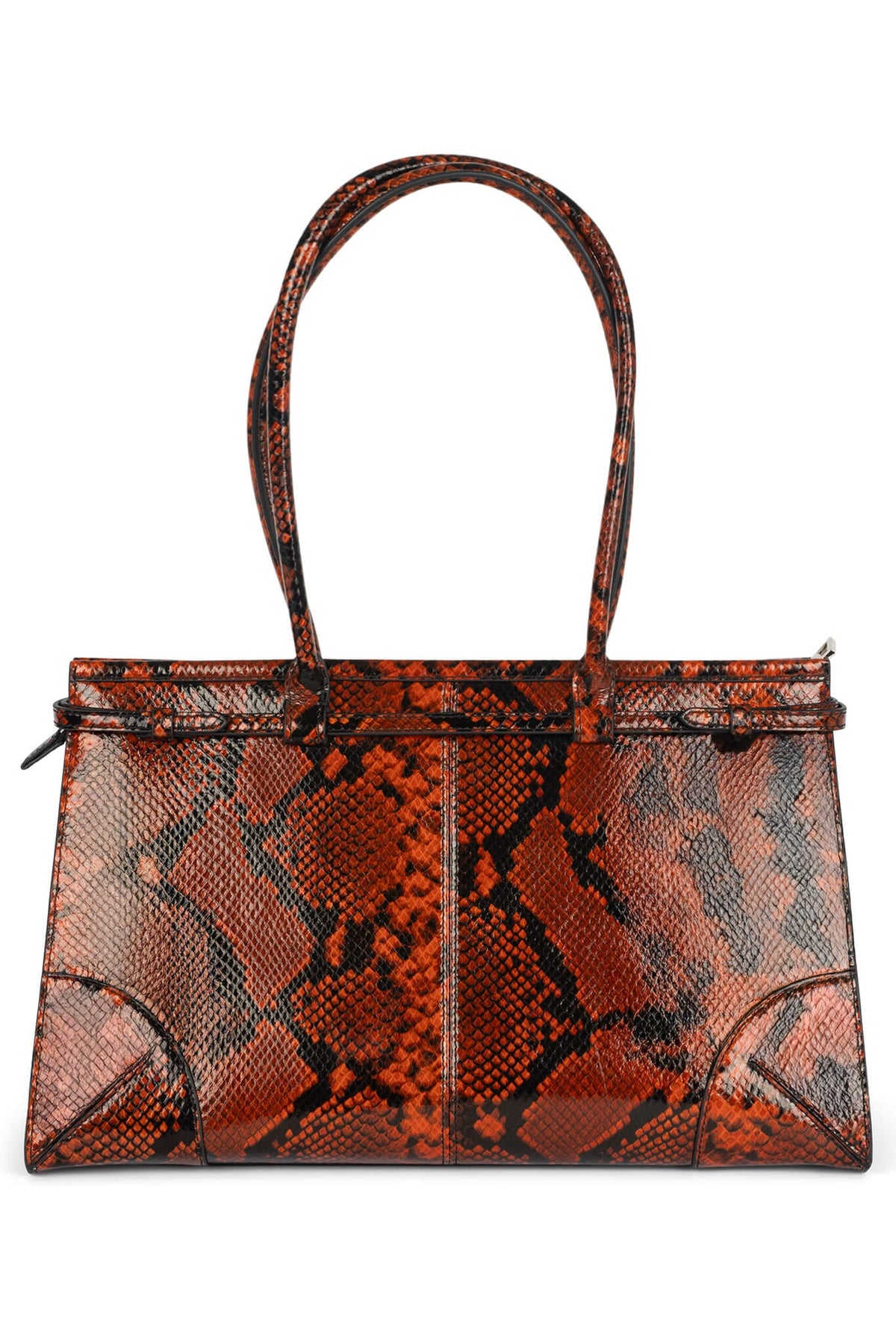 PALOMINO Jeffrey Campbell Shoulder Bag Orange Python