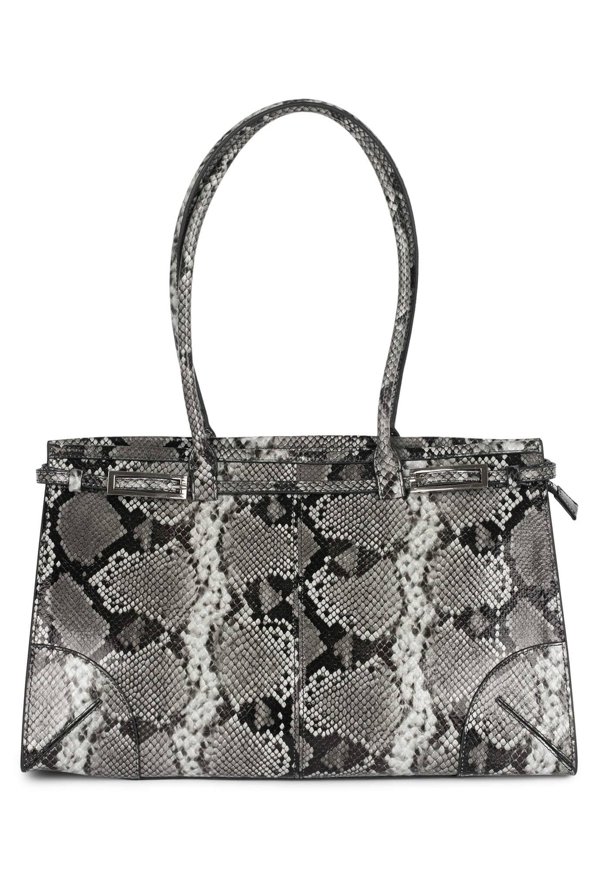 PALOMINO Jeffrey Campbell Shoulder Bag Grey Black Python