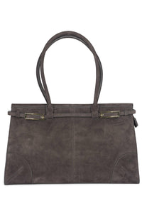 PALOMINO Jeffrey Campbell Shoulder Bag Grey Suede 