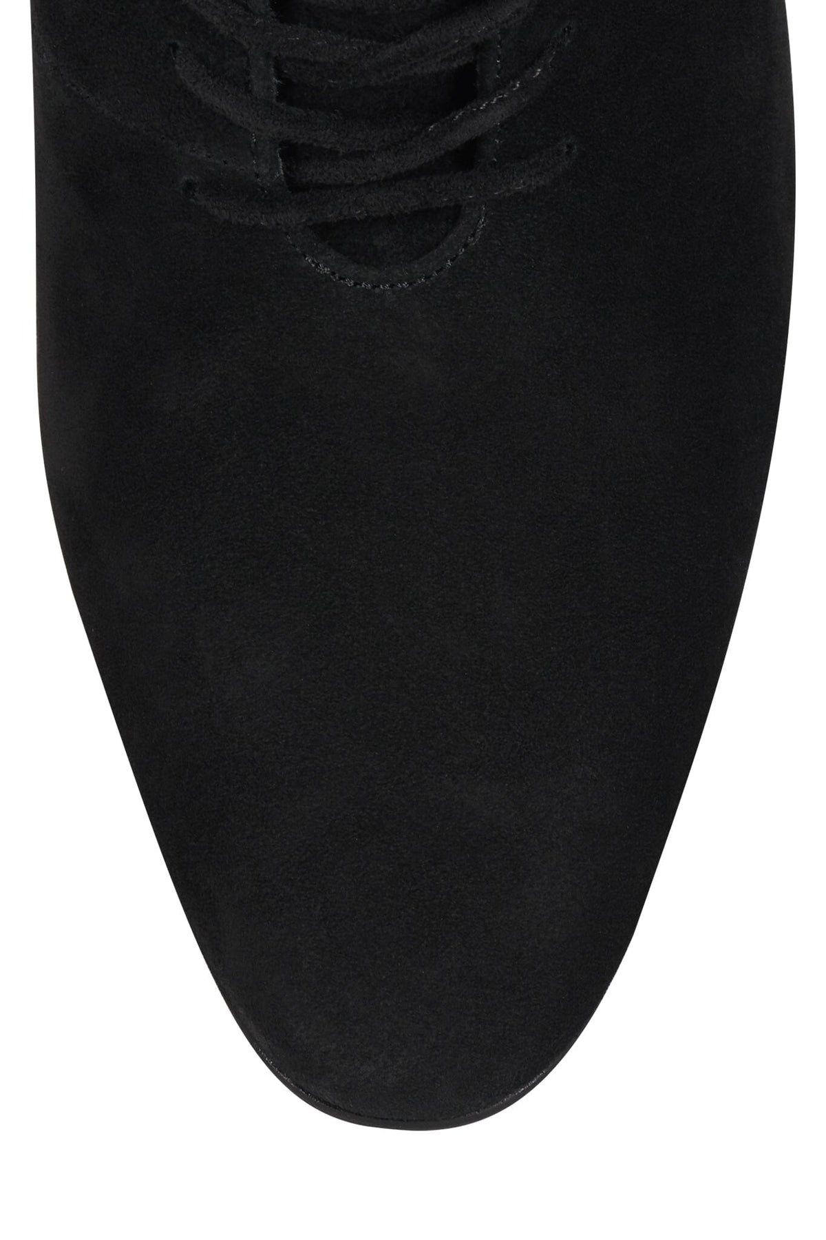 PANTOMIME Jeffrey Campbell Oxford Pump Black Suede