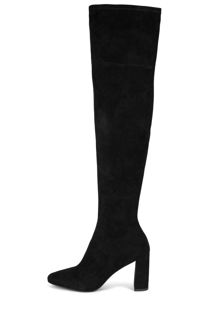 PARISAH-2 Jeffrey Campbell Heeled Boots Black Suede