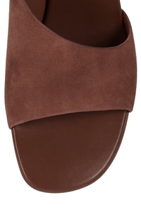 PASTICHE Jeffrey Campbell Slingback Sandal Dusty Red Suede