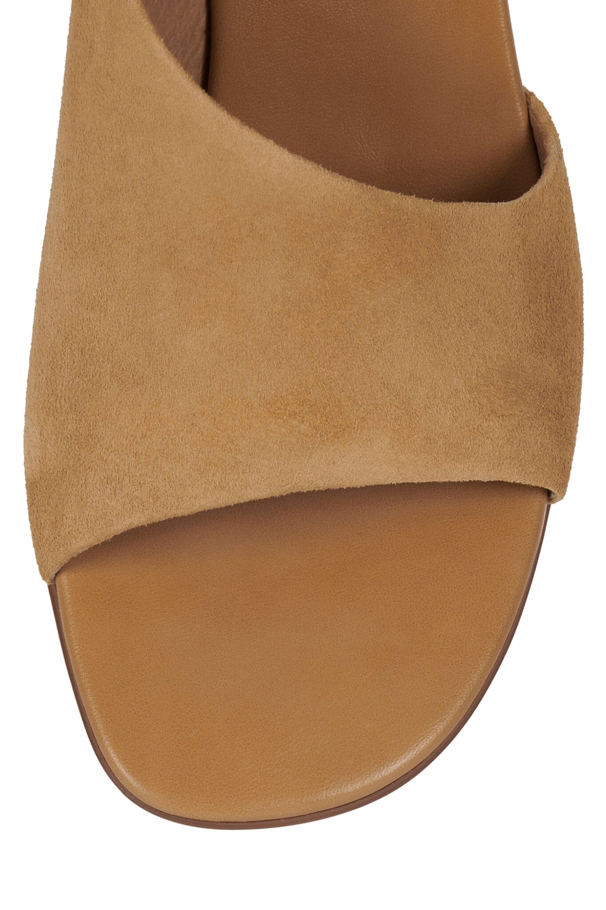 PASTICHE Jeffrey Campbell Slingback Sandal Camel Suede