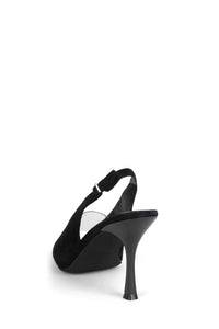 PATRIZIA Jeffrey Campbell Heeled Sandal Black Suede