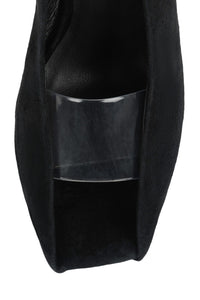 PATRIZIA Jeffrey Campbell Heeled Sandal Black Suede 