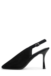 PATRIZIA Jeffrey Campbell Heeled Sandal Black Suede
