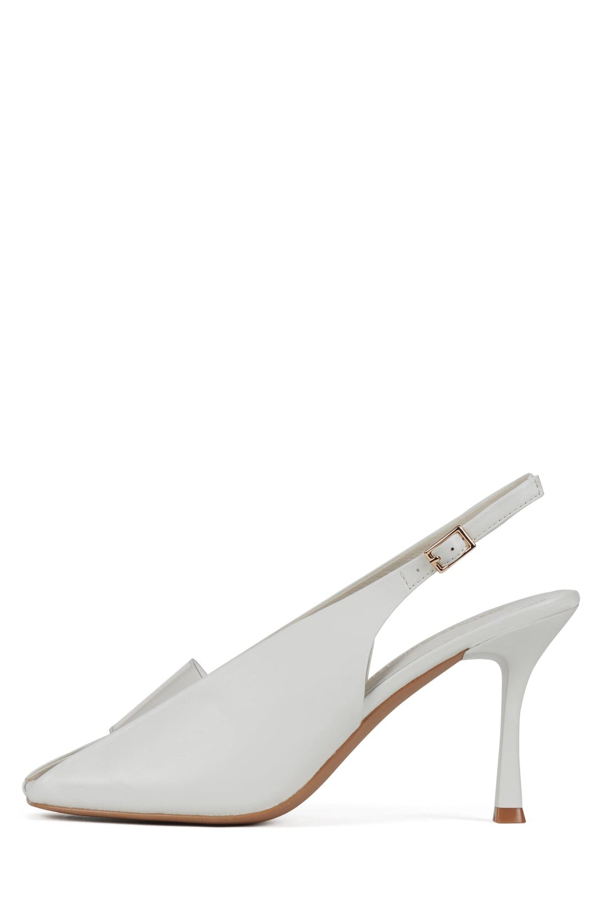 PATRIZIA Jeffrey Campbell Heeled Sandal White