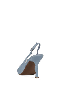PATRIZIA Jeffrey Campbell Heeled Sandal Light Blue Suede