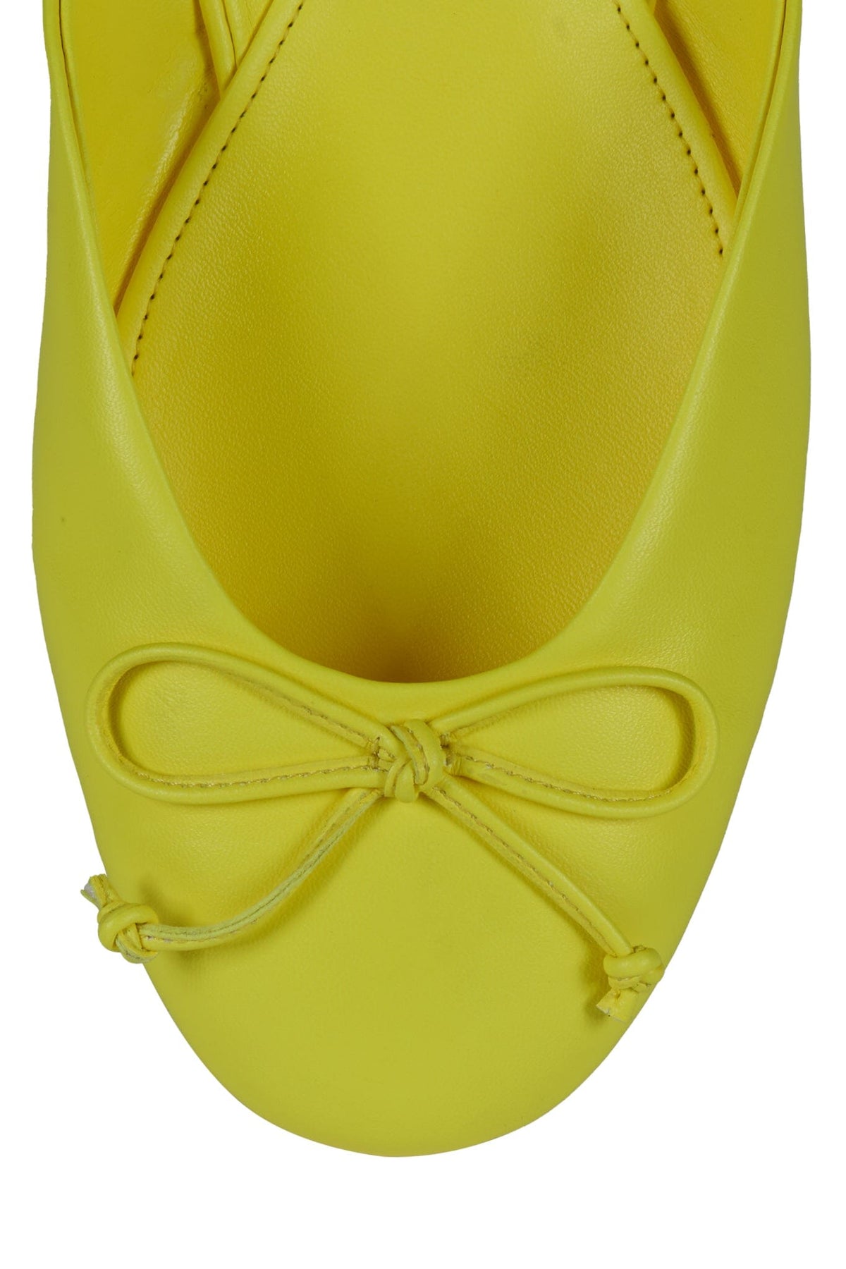 PERKY Jeffrey Campbell Ballet Flat Yellow Neon