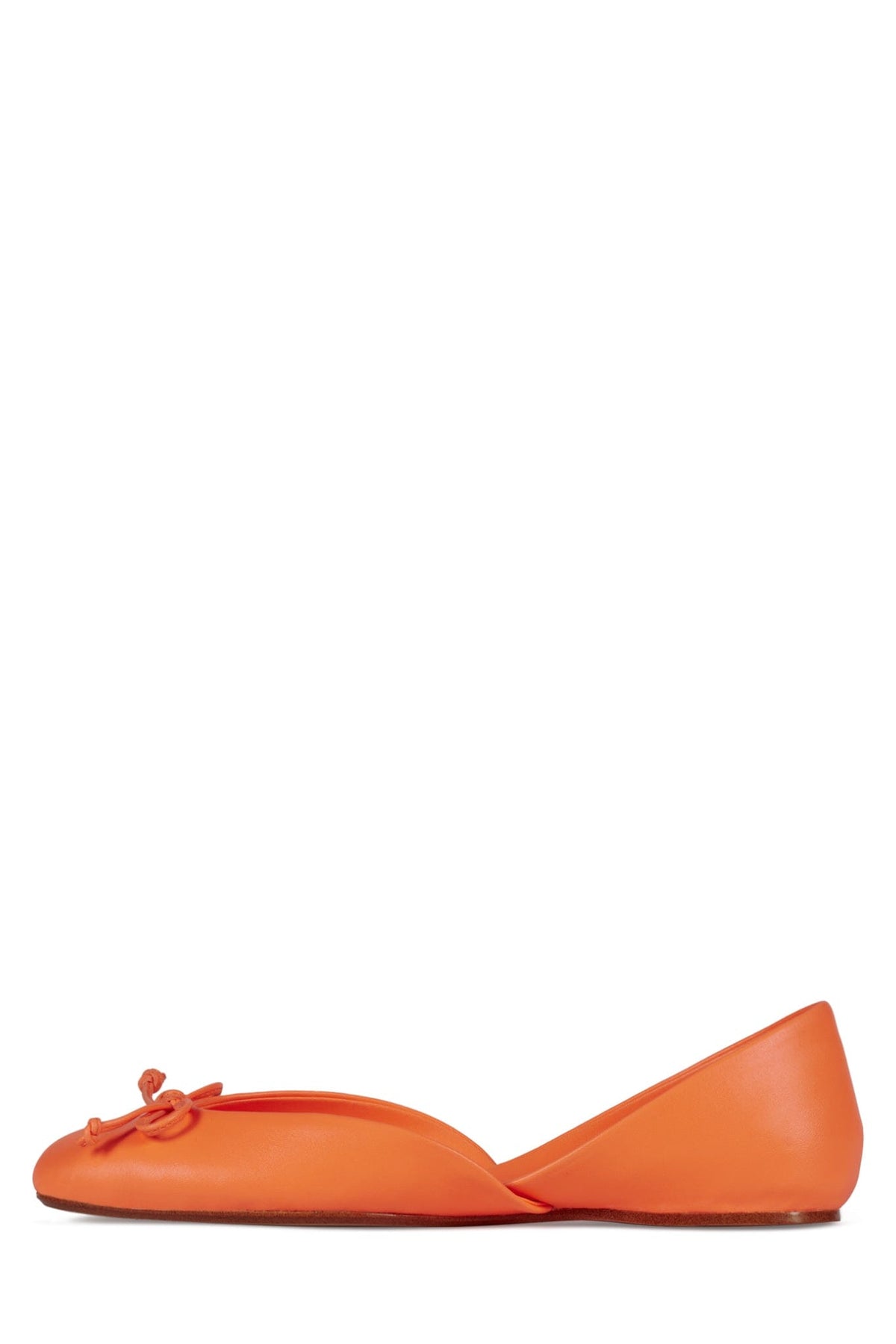PERKY Jeffrey Campbell Ballet Flat Orange Neon