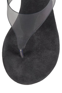 PERSISTENT Wedge Sandal Dark Grey Suede Combo