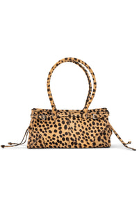 PESKY-F Jeffrey Campbell Shoulder Bag Beige Brown Spot