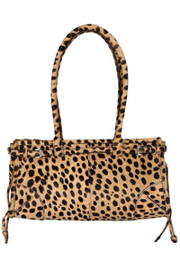 PESKY-F Jeffrey Campbell Shoulder Bag Beige Brown Spot