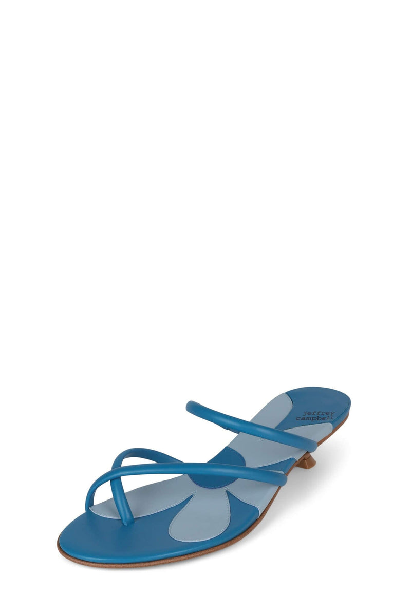 Jeffrey Campbell Heeled Sandals Blue Combo