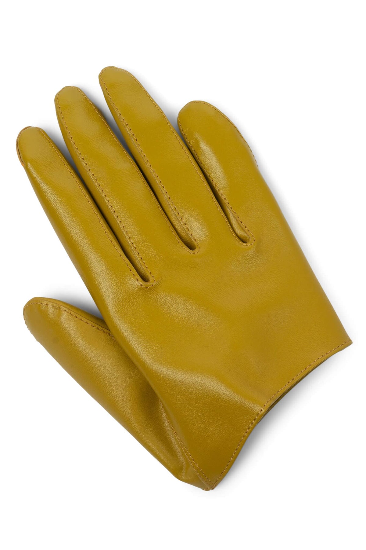 PIT-CREW Jeffrey Campbell Leather Gloves Lime
