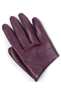 PIT-CREW Jeffrey Campbell Leather Gloves Wine